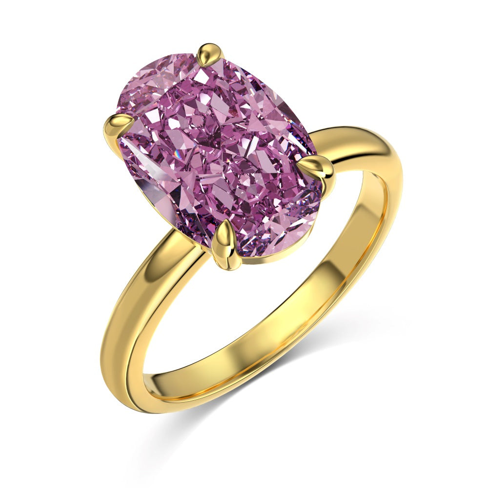 Imperial Soft Lilac Ring S925 18K