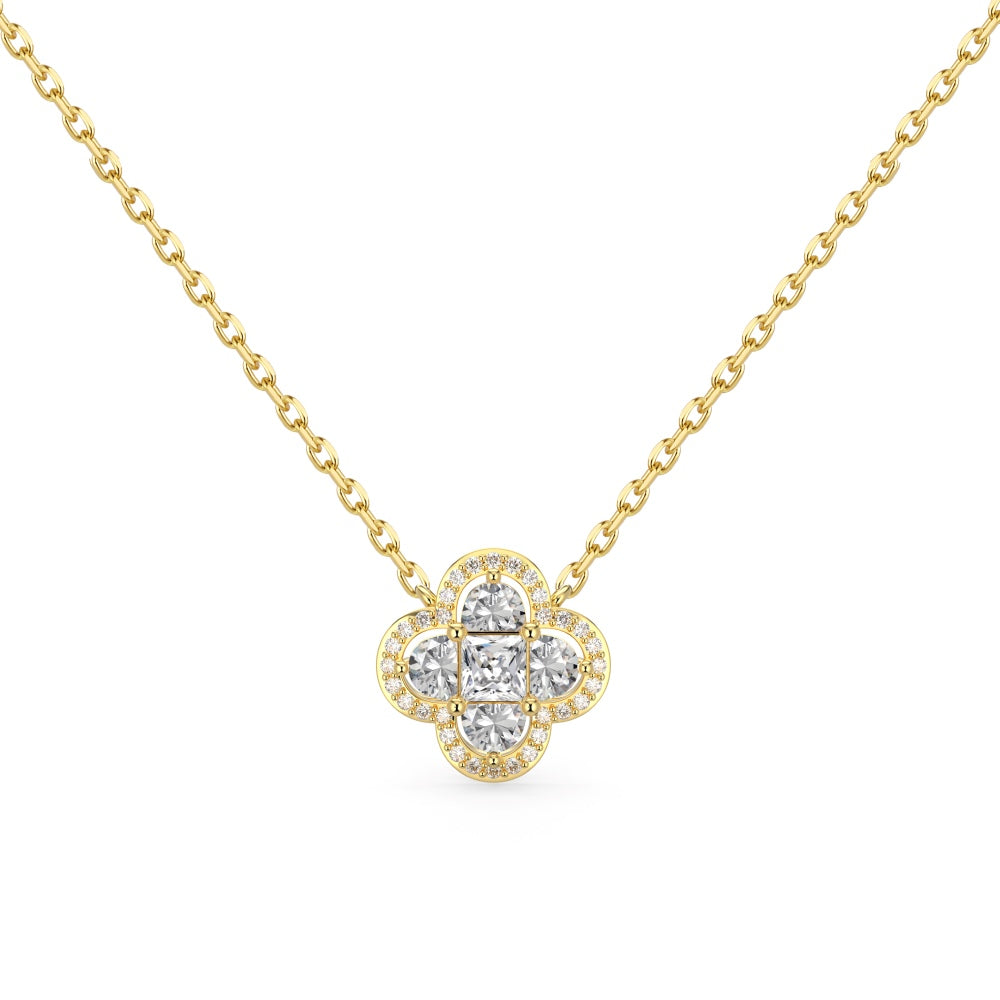 Radiant Blossom Necklace S925 18K