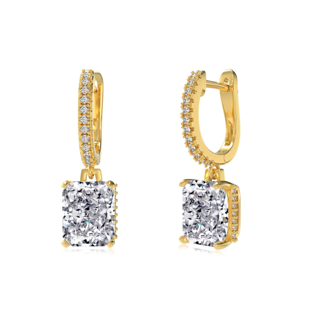 Duchess Diamonds Earrings S925 18K