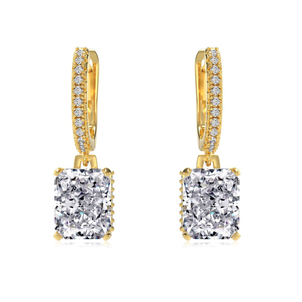 Duchess Diamonds Earrings S925 18K