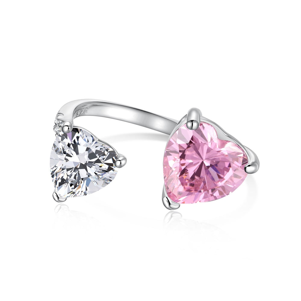 Sweetheart Sparkle Ring S925