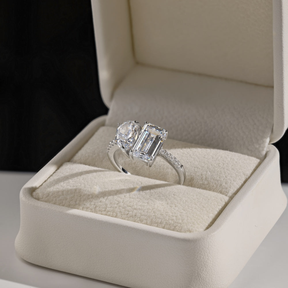 Starlit Diamond Ring S925 