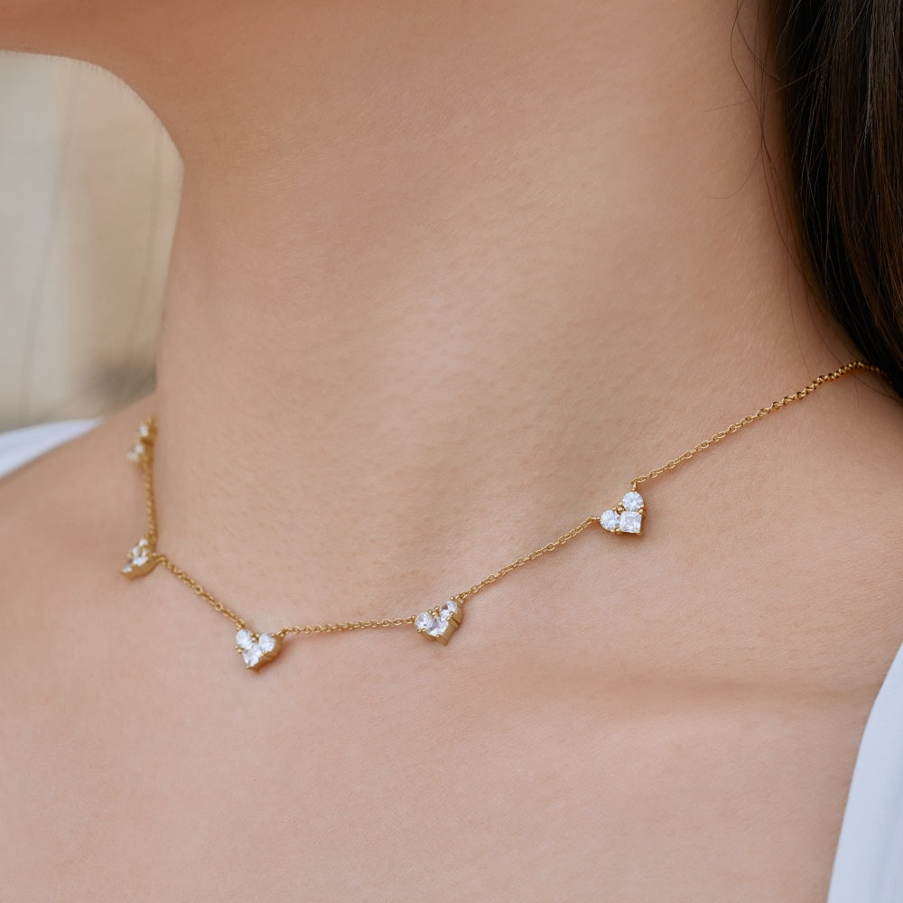 Brilliant Belle Necklace S925 18K