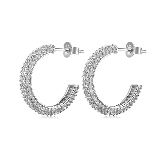 Estate Brilliance Earrings 15mm S925