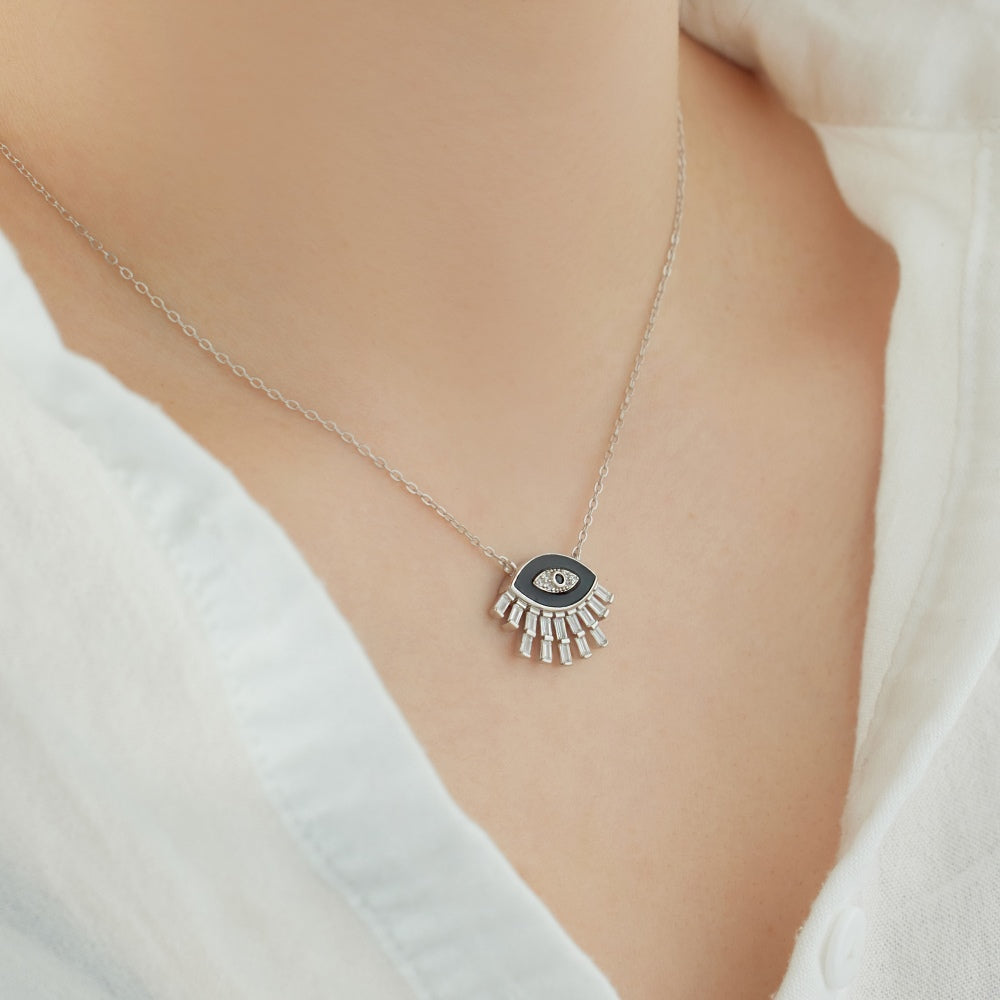 Nocturnal Eye Necklace S925 