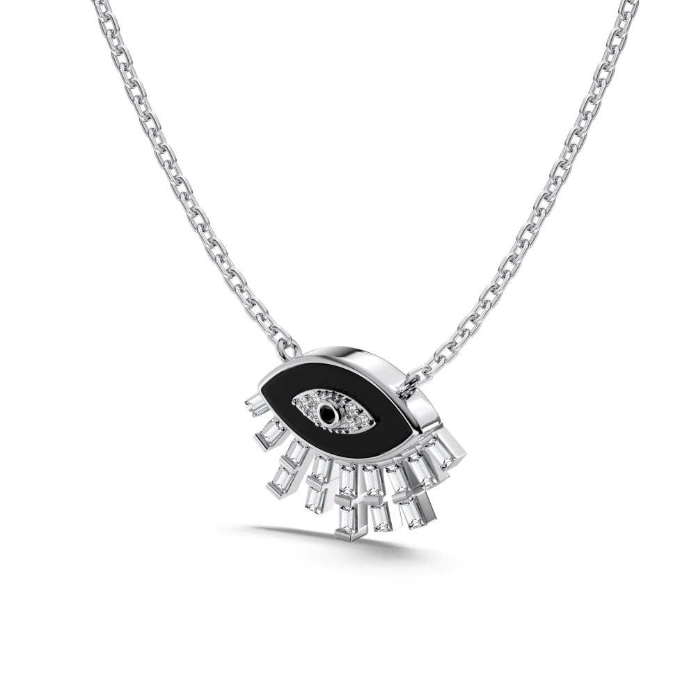 Nocturnal Eye Necklace S925 