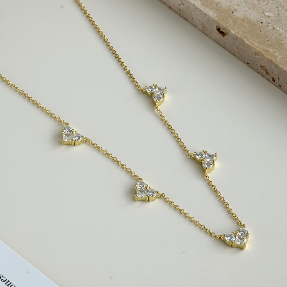 Brilliant Belle Necklace S925 18K