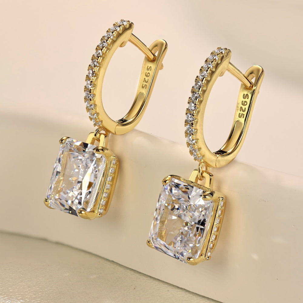 Duchess Diamonds Earrings S925 18K