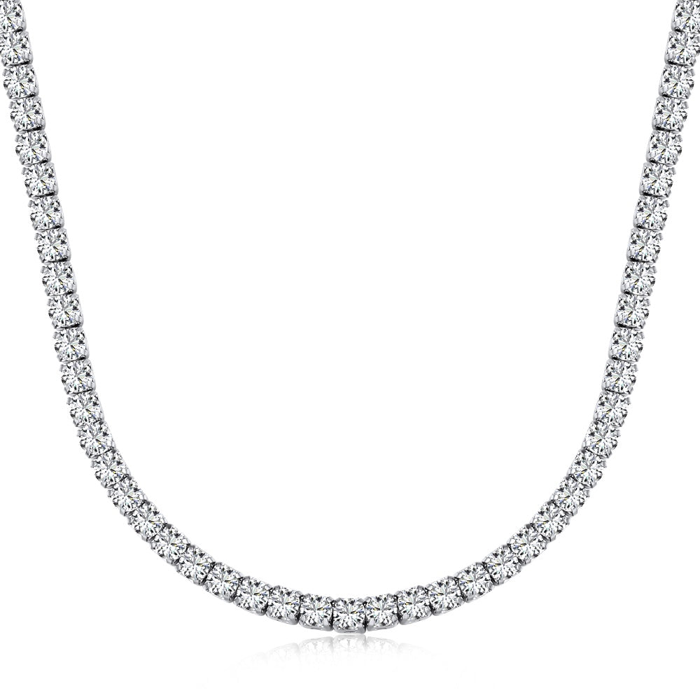 Diamond Brilliance Tennis Choker 4mm S925