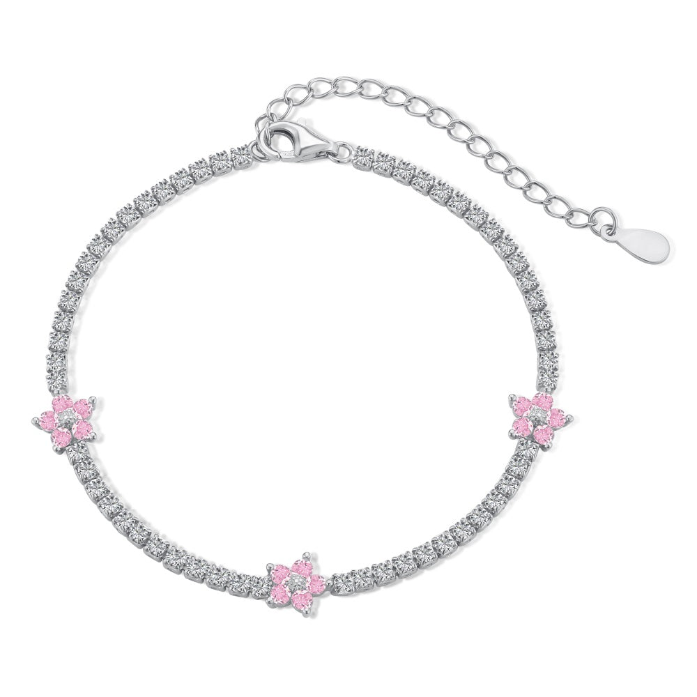 Garden Bloom Bracelet 2mm S925 