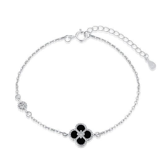 Four-Leaf Fortune Bracelet S925 