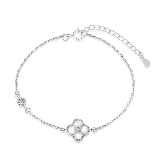 Four-Leaf Luck Bracelet S925 