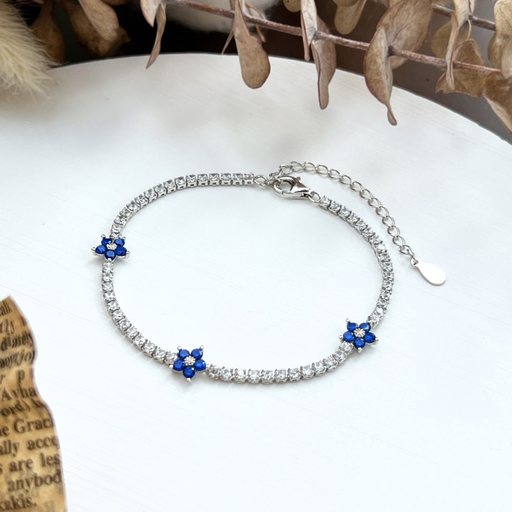 Garden Azure Bracelet 2mm S925 