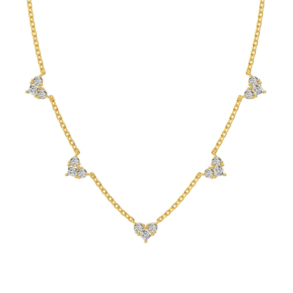 Brilliant Belle Necklace S925 18K