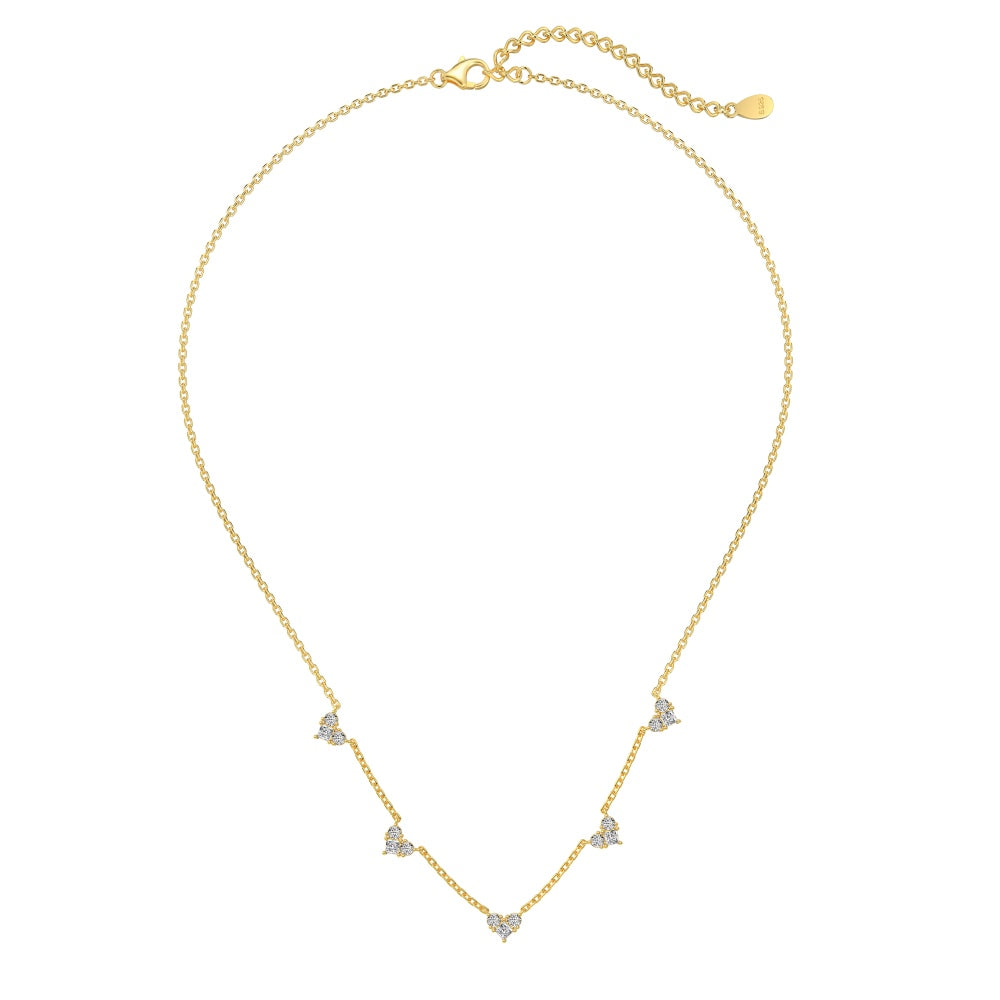 Brilliant Belle Necklace S925 18K