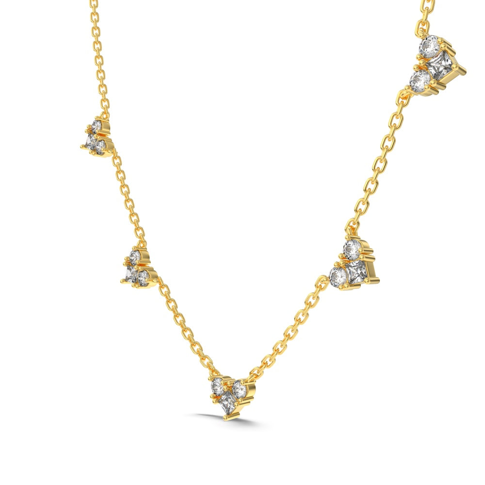 Brilliant Belle Necklace S925 18K