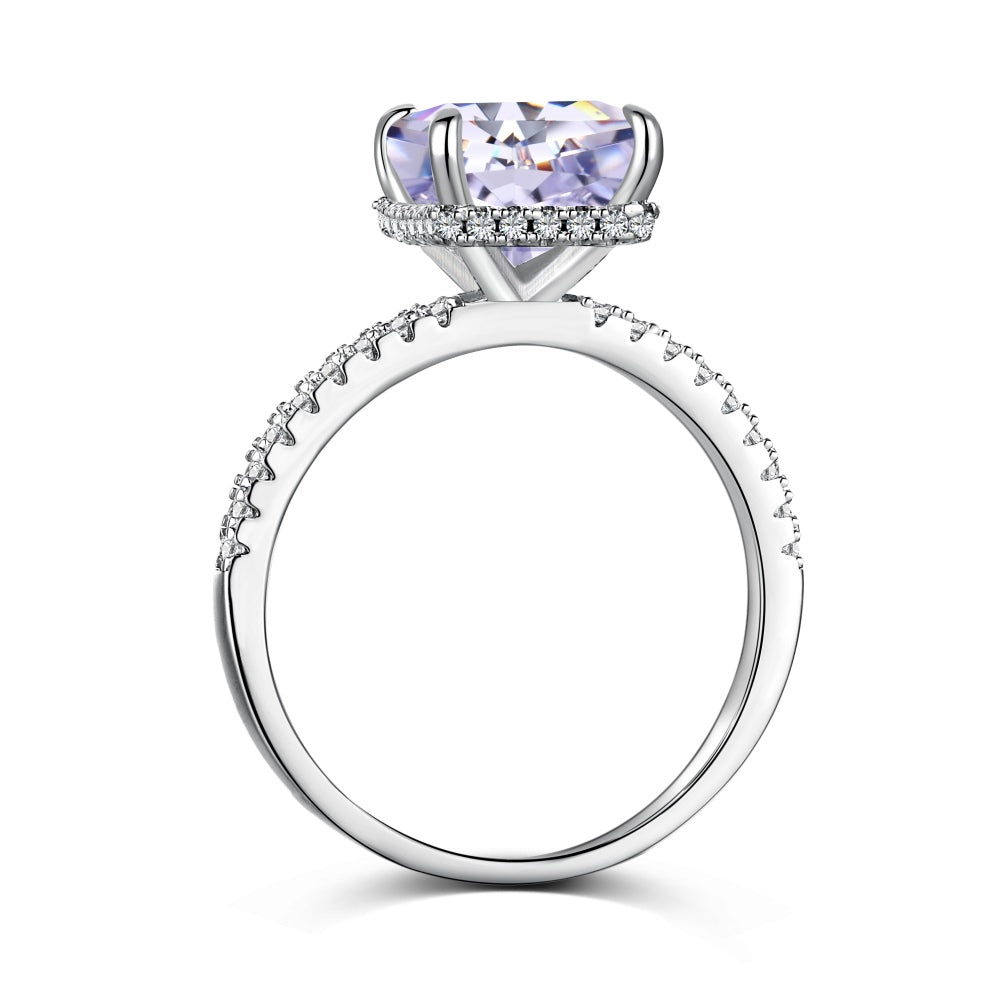 Ice Queen Lavender Ring S925 