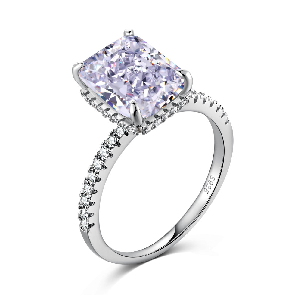 Ice Queen Lavender Ring S925 