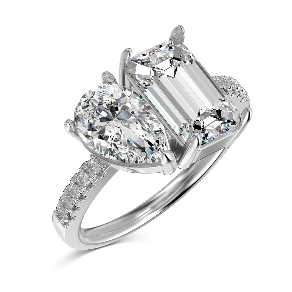 Starlit Diamond Ring S925 