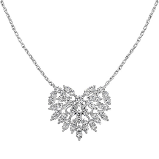 Frozen Heart Necklace S925 