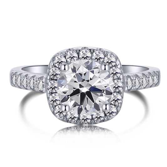 Crowned Jewel Halo Ring S925 