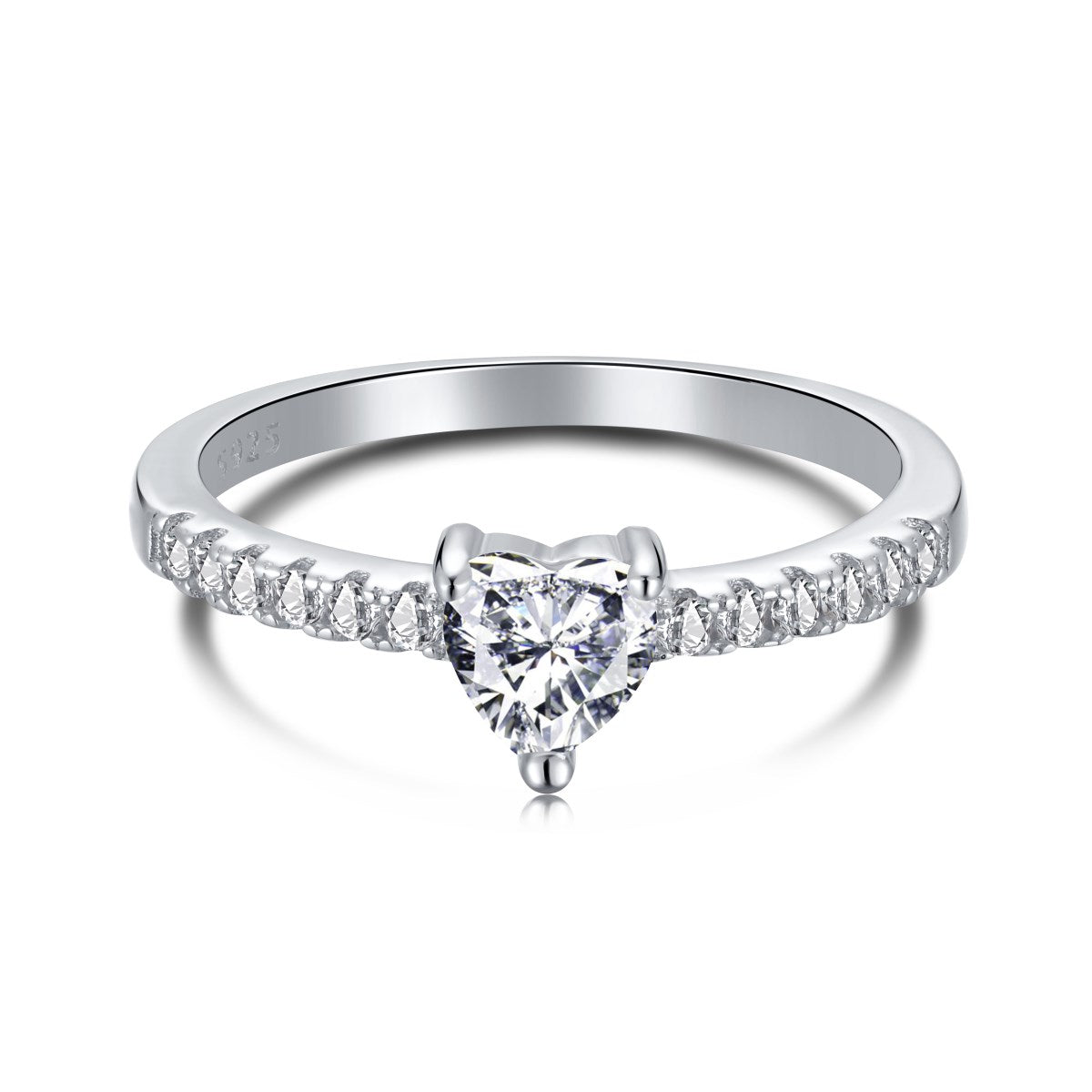 Sweetheart Sparkle Ring S925