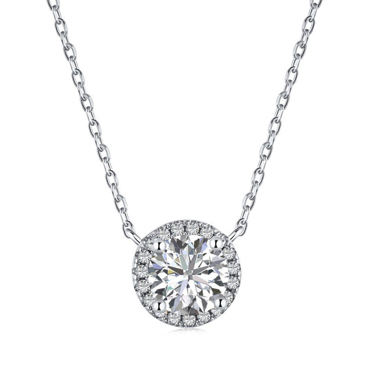 Dazzling Diamond Necklace S925 