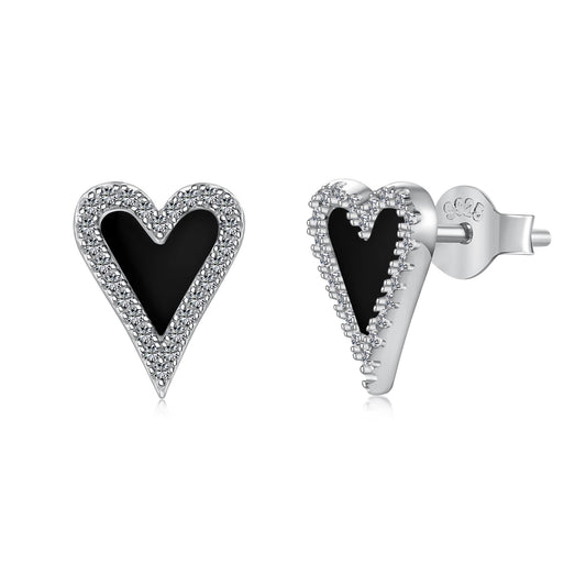 Noir Romance Earrings S925 