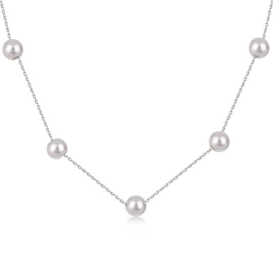 Charming Pearl Choker S925 