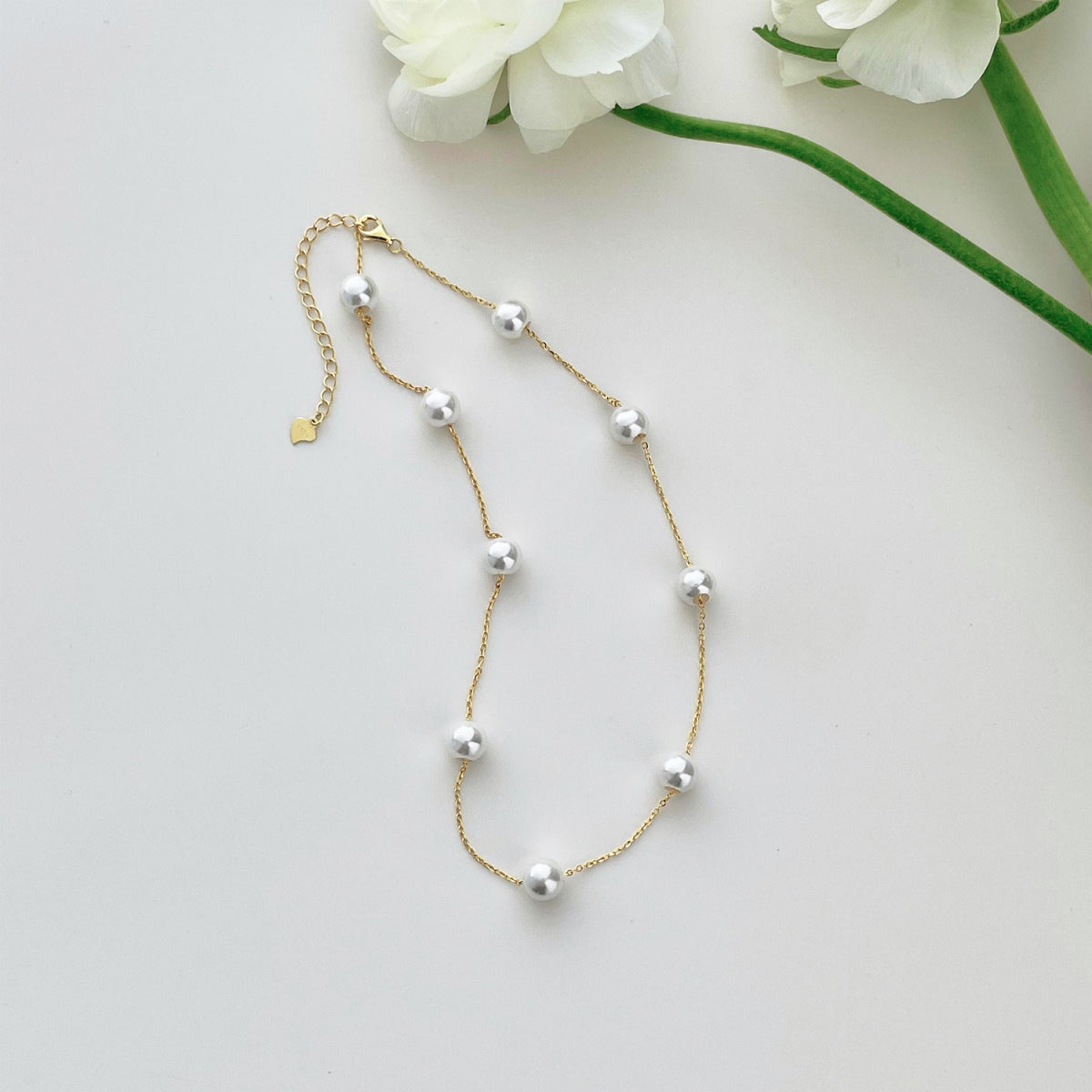 Charming Pearl Necklace S925 18K