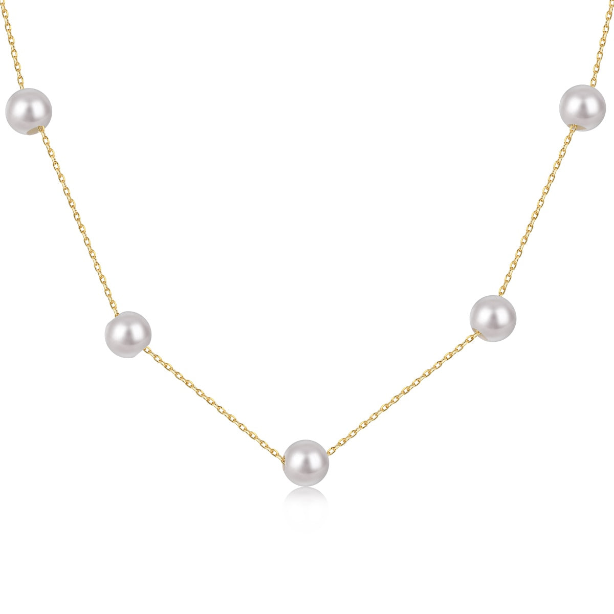 Charming Pearl Necklace S925 18K