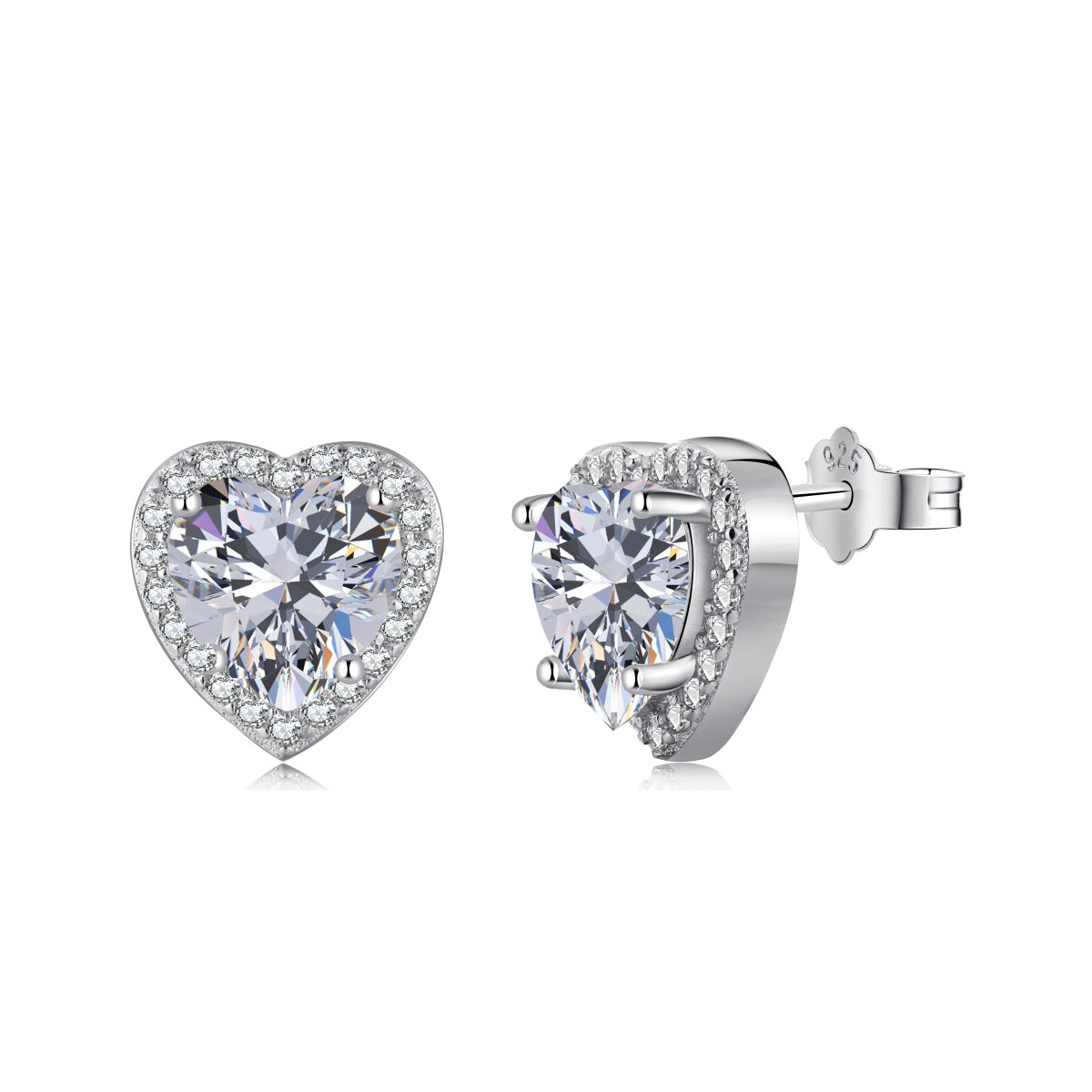 Heart Flutter Earrings S925 