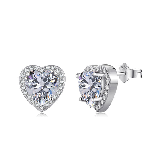 Heart Flutter Earrings S925 