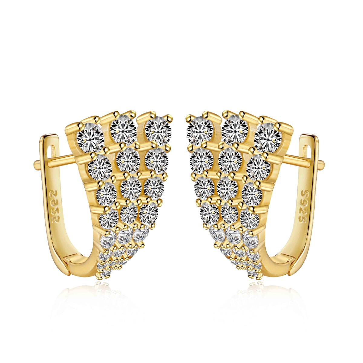 Monarch Masterpiece Earrings S925 18K