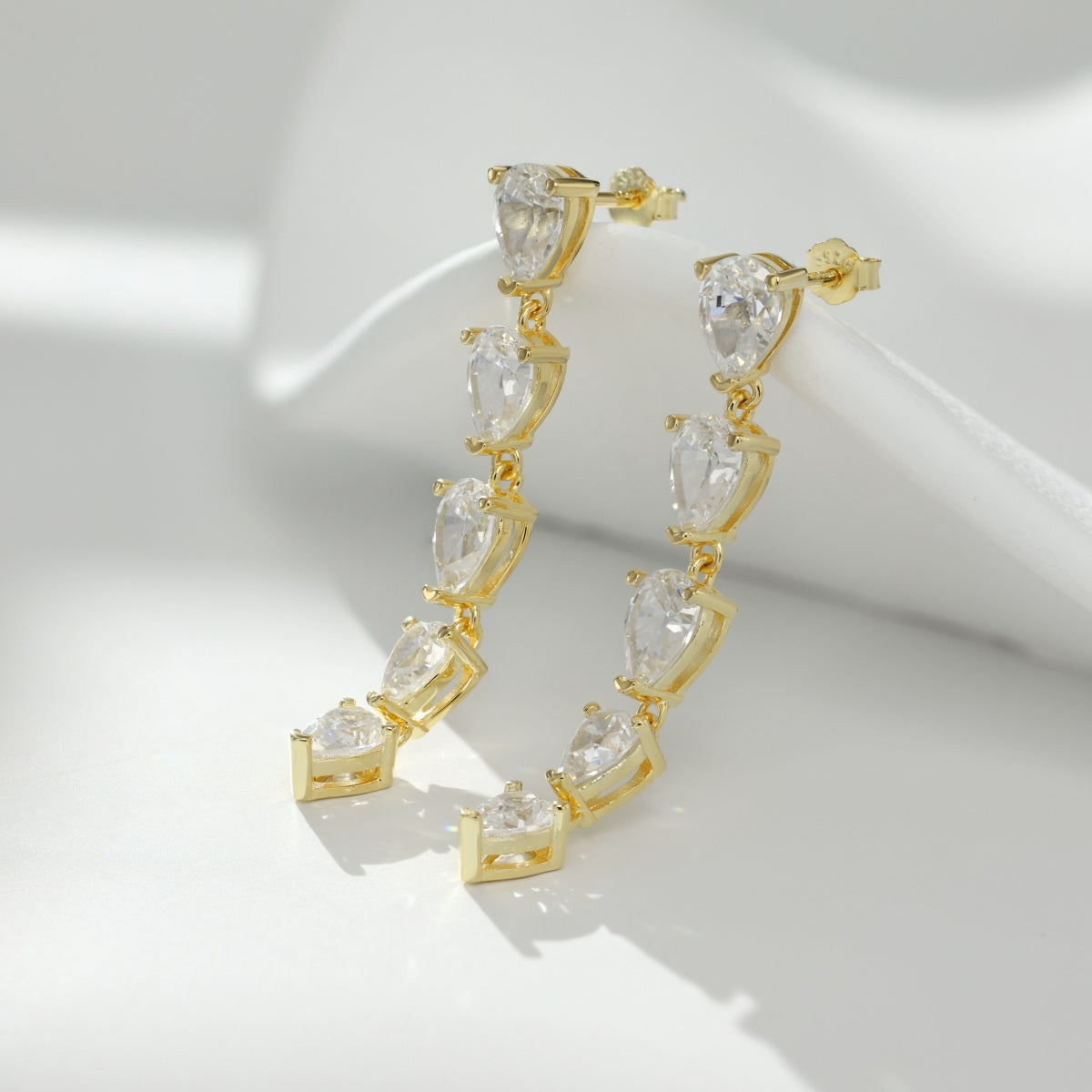 Purely Passionate Earrings S925 18K