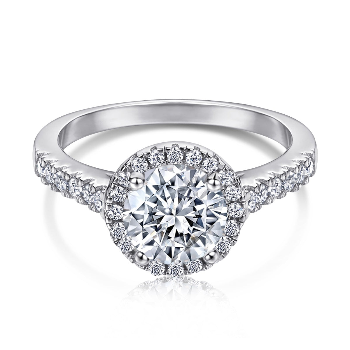 Dazzling Diamond Ring S925 