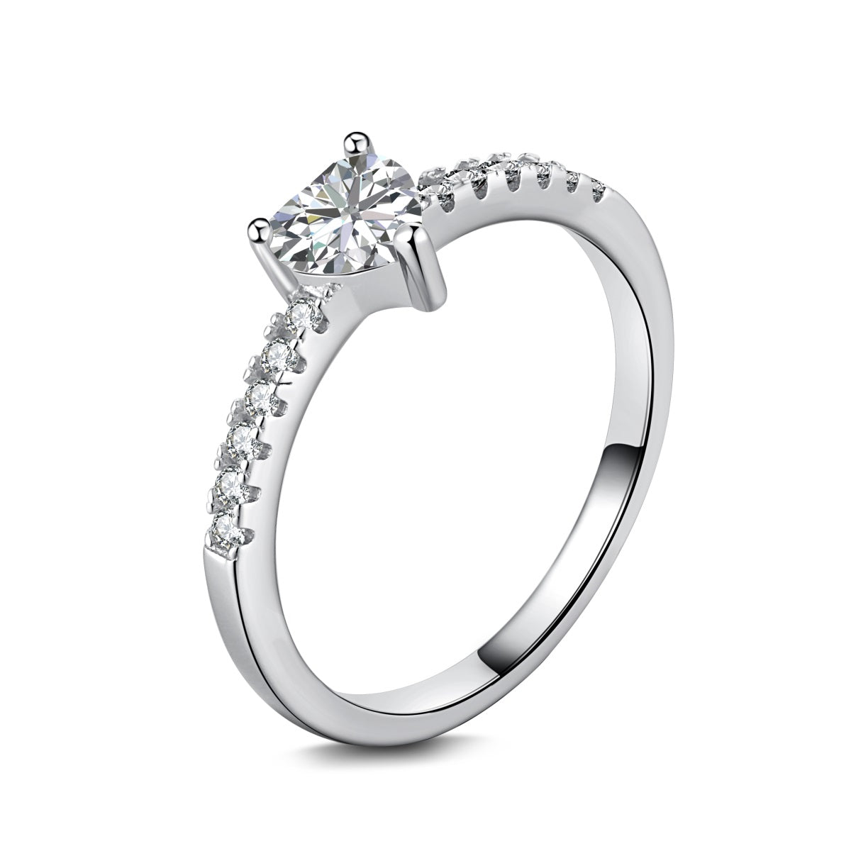 Sweetheart Sparkle Ring S925