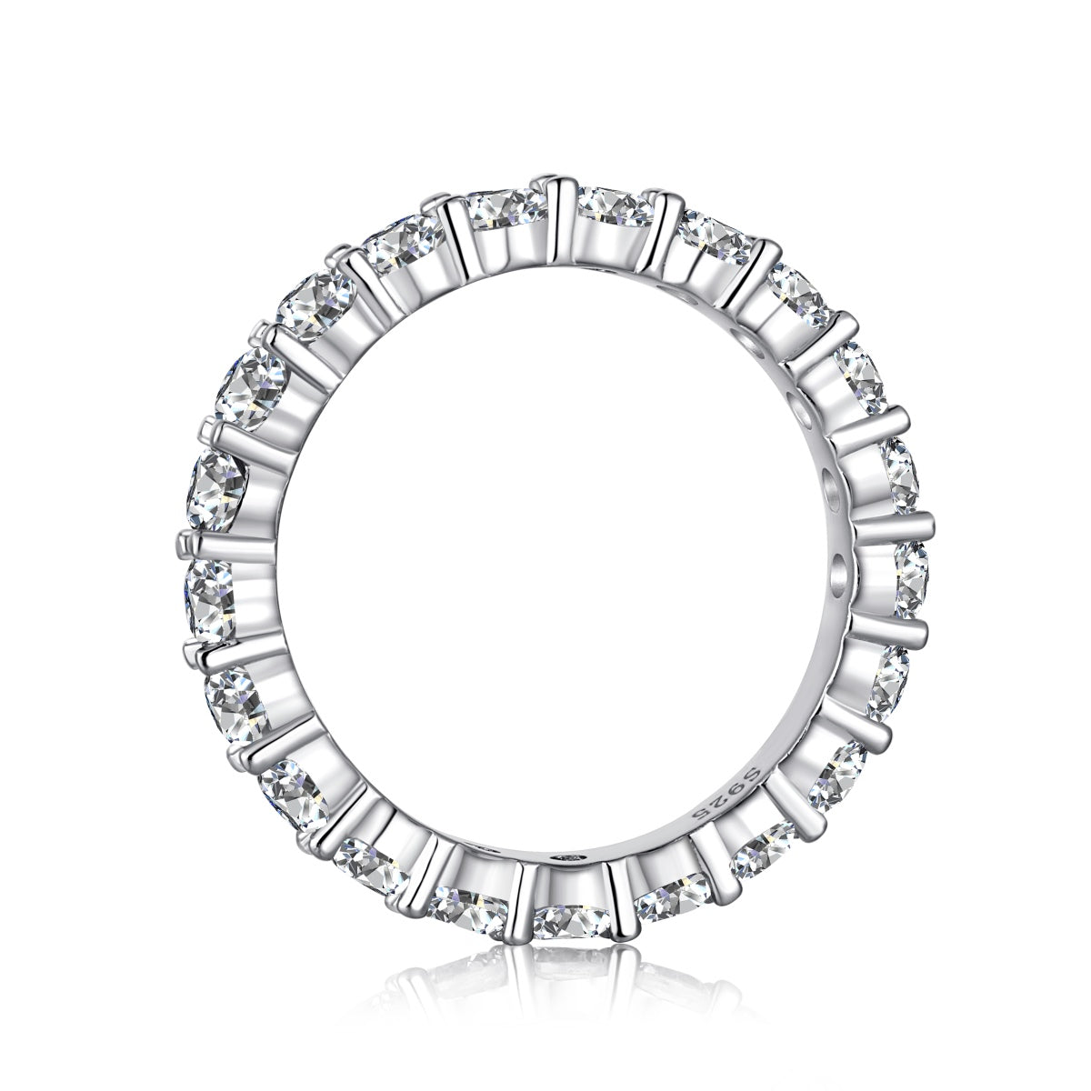 Jade Jubilee Eternity Ring S925 