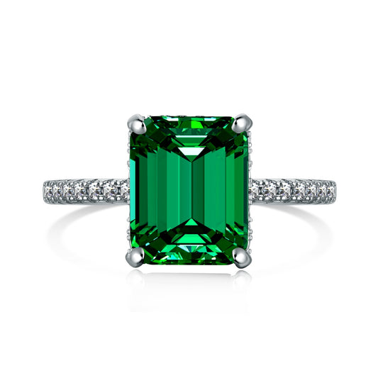 Emerald Enchantment Ring S925 