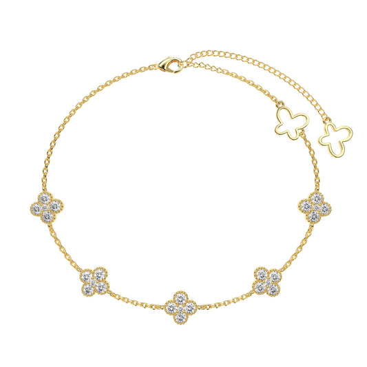 Radiant Blossom Bracelet S925 18K