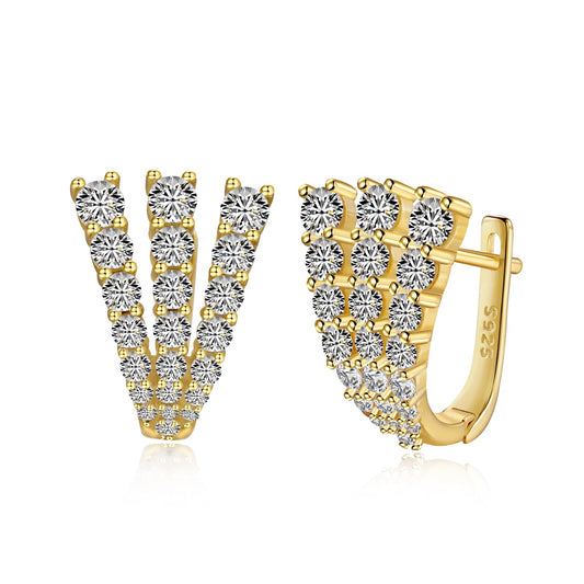 Monarch Masterpiece Earrings S925 18K