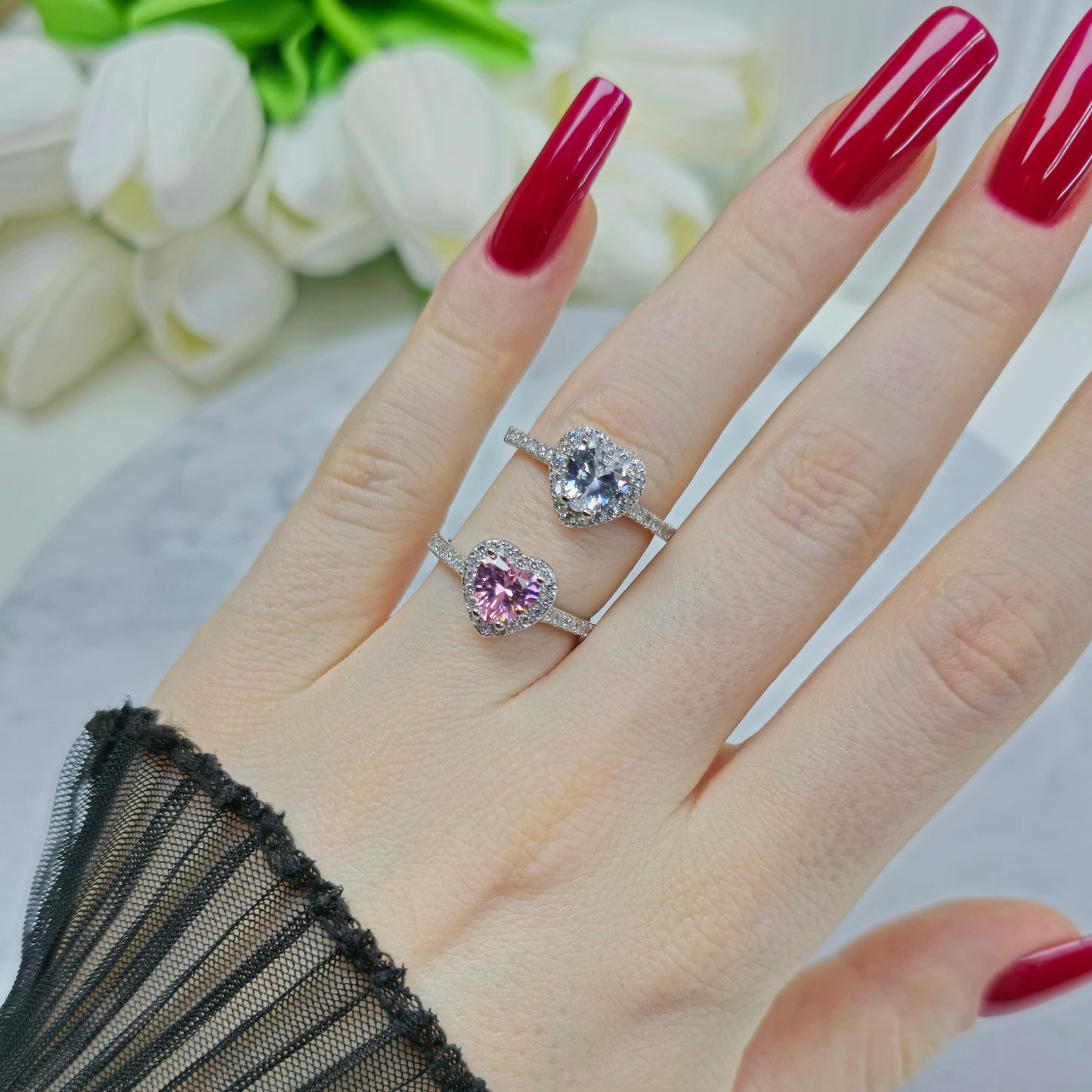 Heavenly Heart Ring S925 