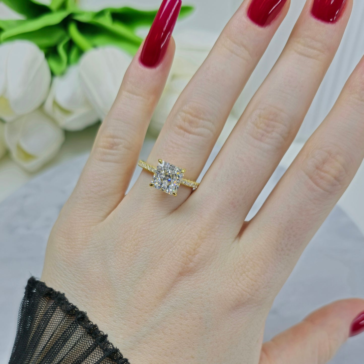 Princess Perfection Ring S925  18K