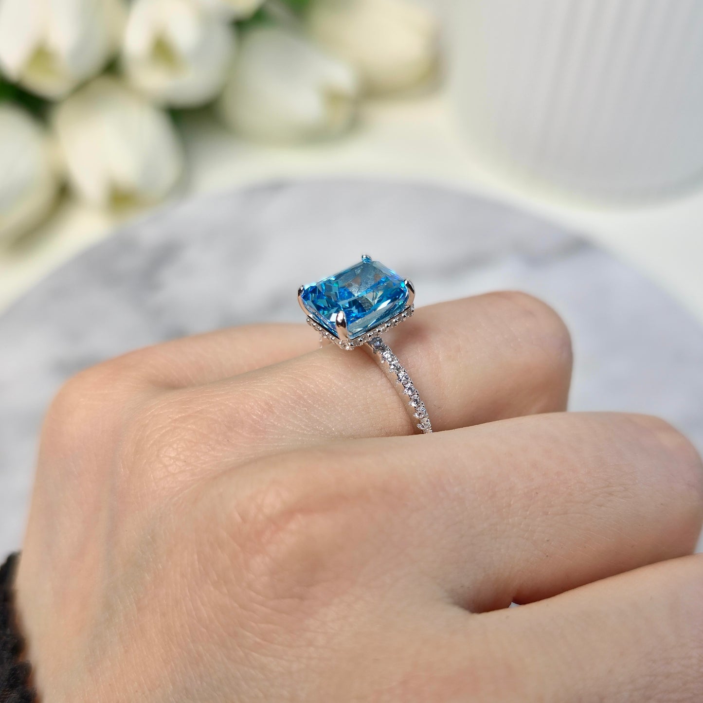 Ice Queen Sky Ring S925 