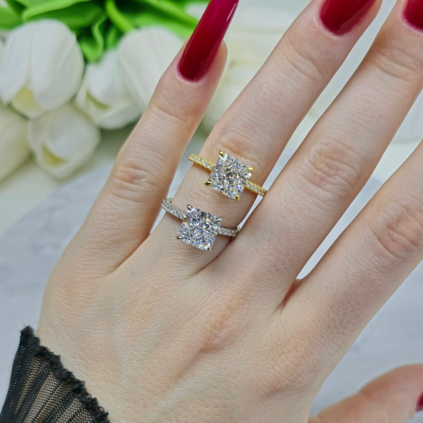 Princess Perfection Ring S925  18K