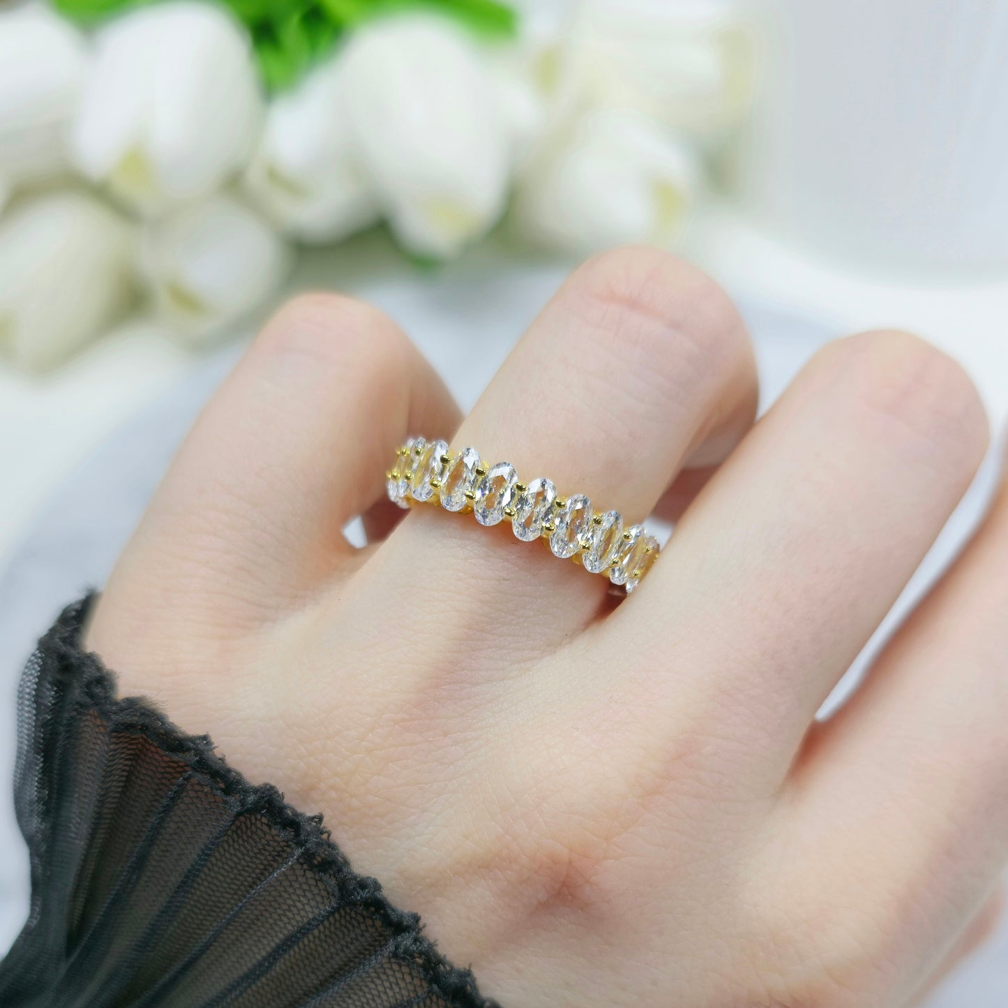 Supreme Obsession Eternity Ring S925 18K