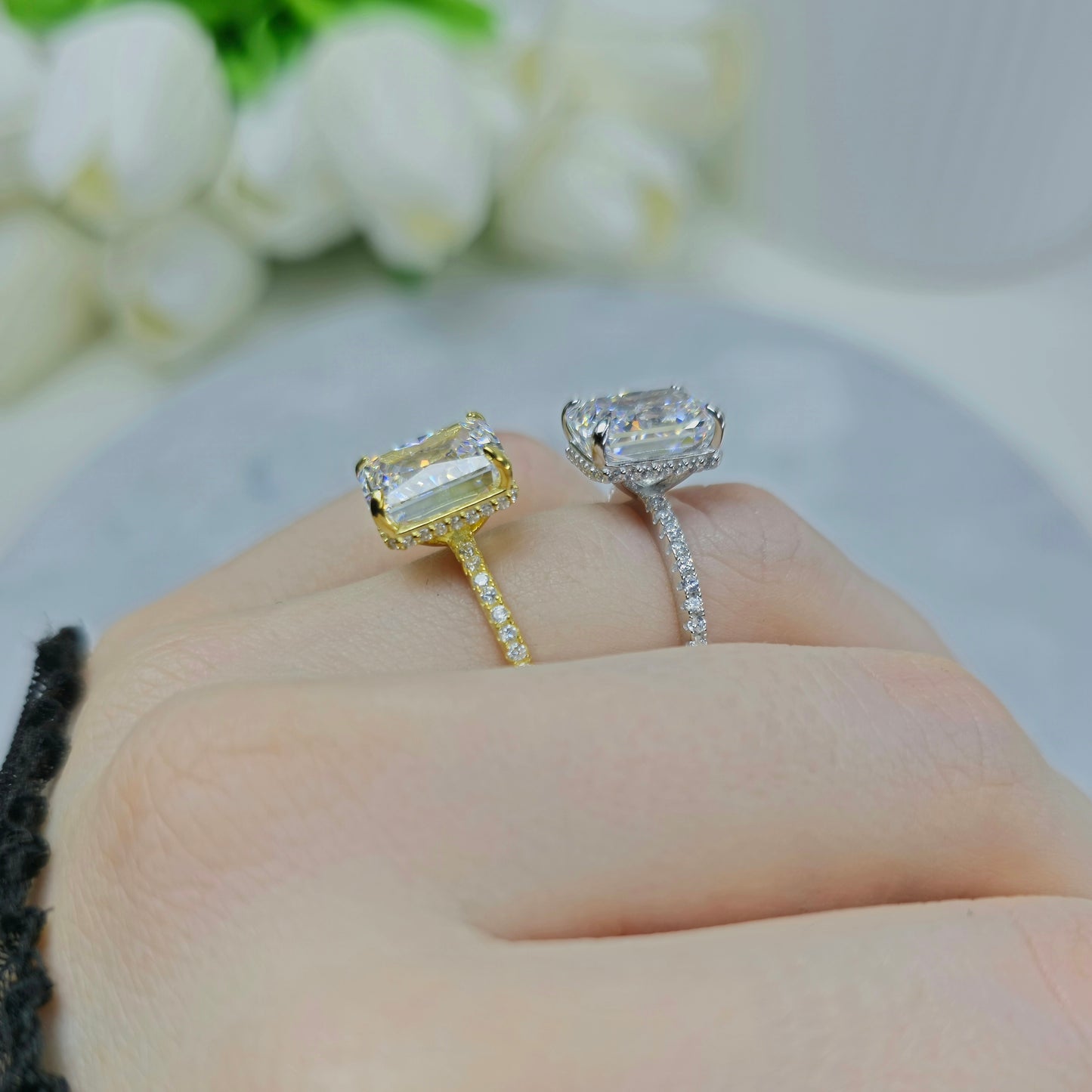 Ice Queen Crystal Ring S925 