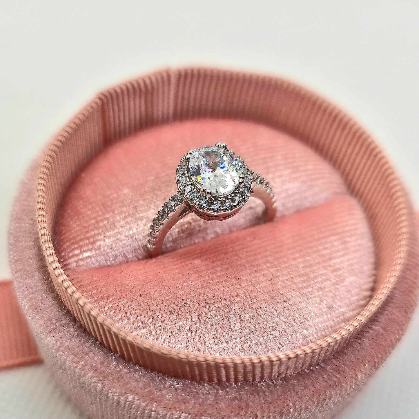 Princess Diamond Ring S925