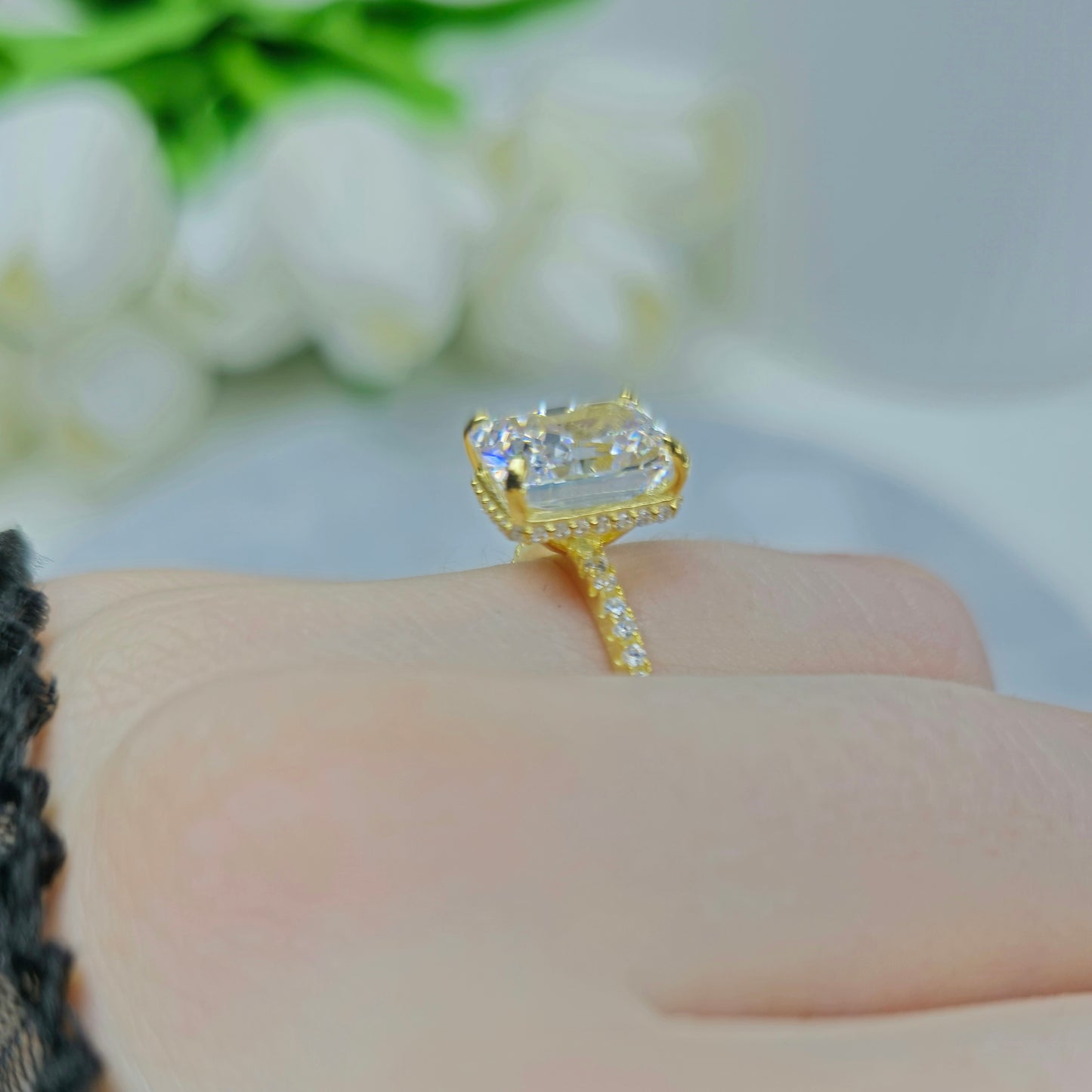 Ice Queen Jewel Ring S925 18K