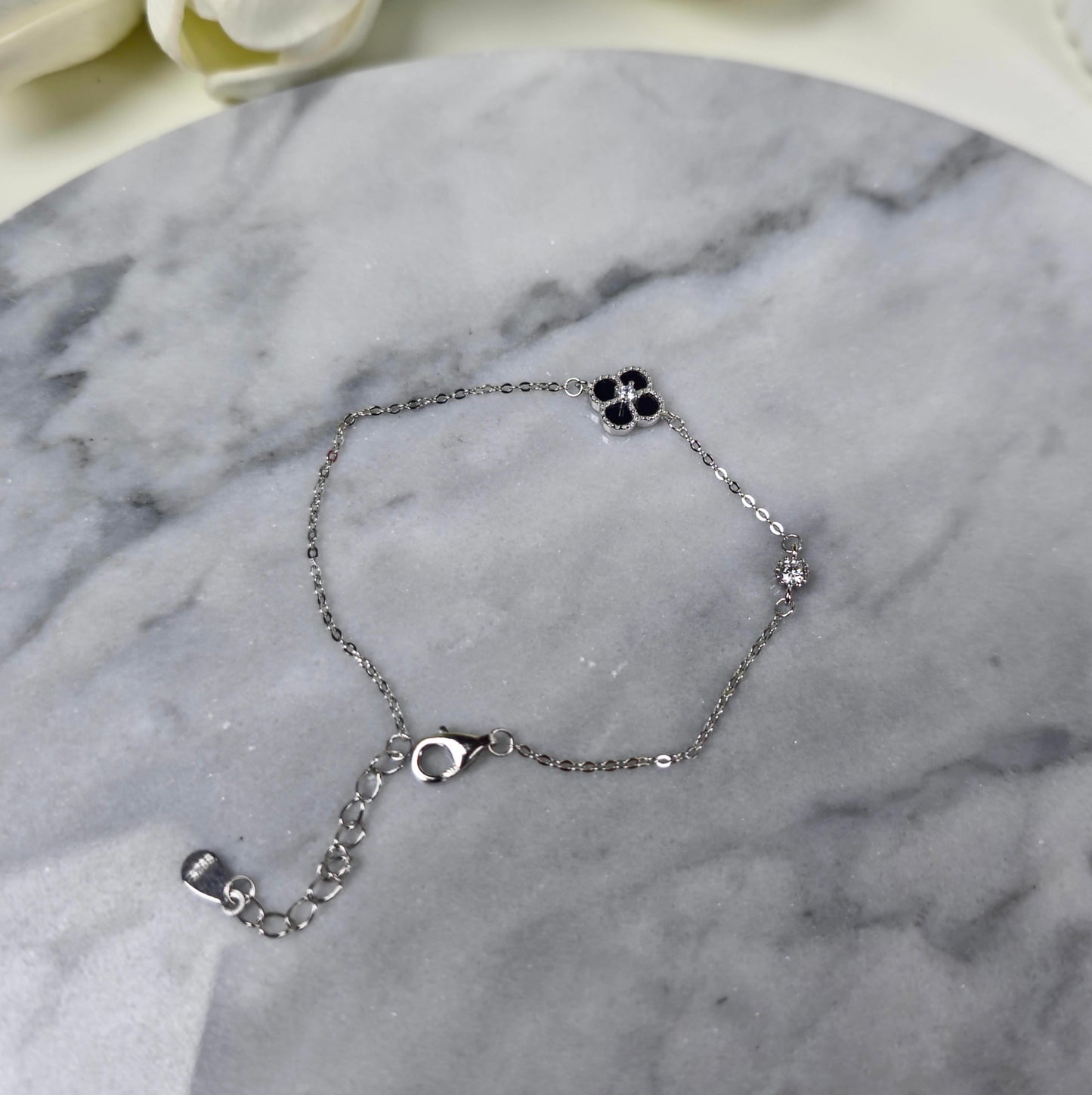 Four-Leaf Fortune Bracelet S925 